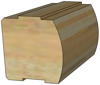 8x8 House Logs