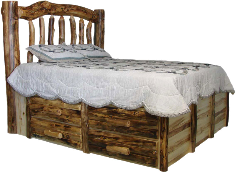 Rustic Furniture Bed