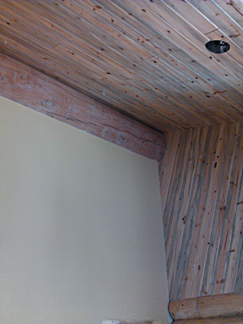 Blue stain pine tongue & groove